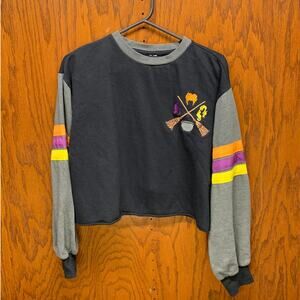 Halloween Crop Top Shirt